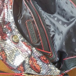 Sequined purse